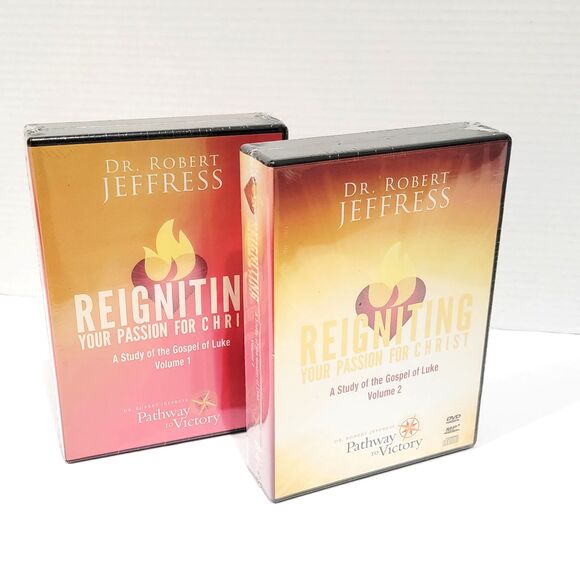 Reigniting Your Passion For Christ Gospel Of Luke Vol 1 & 2 DVD Set Lot of 2 - Picture 2 of 9
